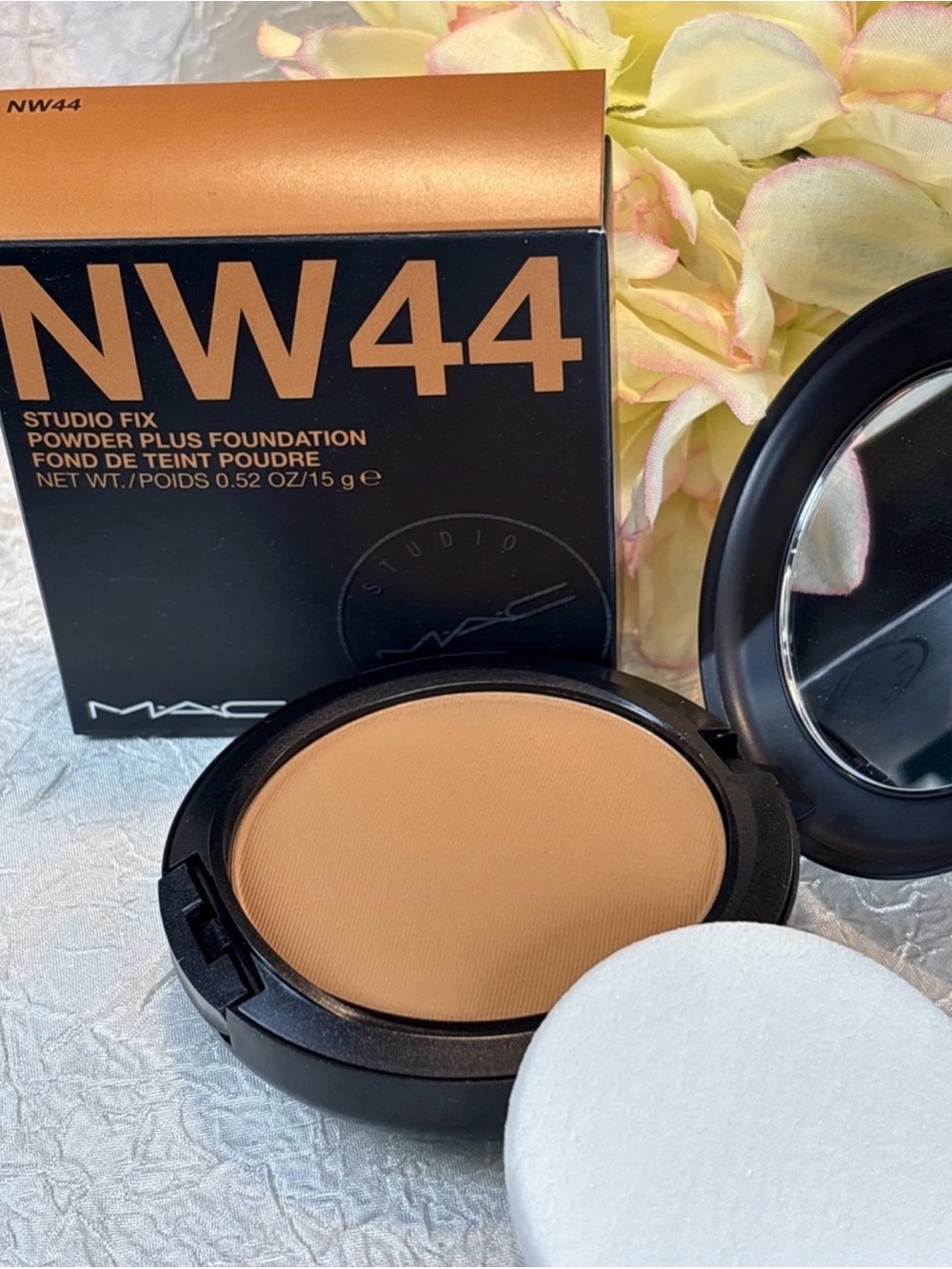 MAC Studio Fix Powder Plus Foundation Shade NW44 MAKEUP 0.52oz ORIGINAL FORMULA